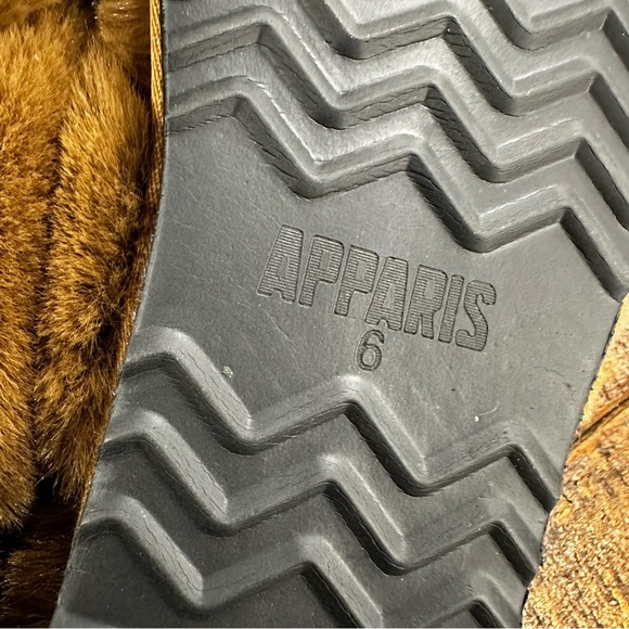 Apparis Biba Faux Fur Slippers - Picture 9 of 11